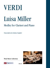 Verdi, Giuseppe : Luisa Miller. Medley for Clarinet and Piano
