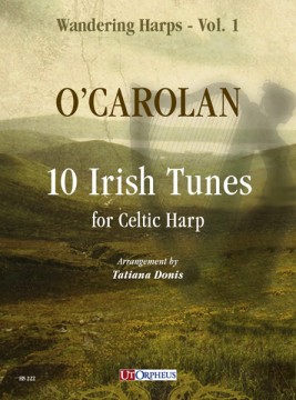 O’Carolan, Turlough : 10 Irish Tunes for Celtic Harp