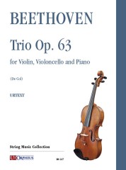 Beethoven, Ludwig van : Trio Op. 63 for Violin, Violoncello and Piano
