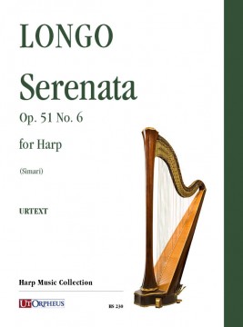 Longo, Alessandro : Serenata Op. 51 No. 6 for Harp