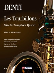 Denti, Carlo : Les Tourbillons. Suite for Saxophone Quartet
