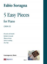 Soragna, Fabio : 5 Easy Pieces for Piano (2020-21)