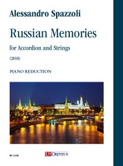 Spazzoli, Alessandro : Russian Memories for Accordion and Strings (2018) [Piano Reduction]