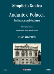 Gualco, Simplicio : Andante e Polacca for Bassoon and Orchestra [Piano Reduction]