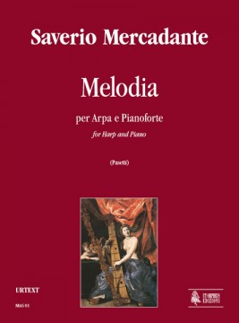 Mercadante, Saverio : Melodia for Harp and Piano