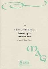 Heyse, Anton Gottlieb : Sonata Op. 4 for Harp and Flute