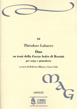 Labarre, Théodore : Duo on themes from Rossini’s “Gazza ladra” for Harp and Piano