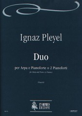Pleyel, Ignaz : Duo (Wien 1796) for Harp and Piano or 2 Pianos