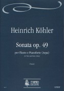 Köhler, Heinrich : Sonata Op. 49 for Flute and Piano (Harp)