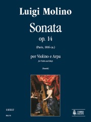 Molino, Luigi : Sonata Op. 14 for Violin and Harp