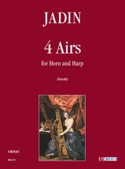 Jadin, Louis-Emmanuel : 4 Airs for Horn and Harp