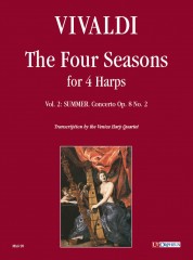 Vivaldi, Antonio : The Four Seasons for 4 Harps - Vol. 2: Summer - Concerto Op. 8 No. 2
