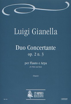 Gianella, Luigi : Duo Concertante Op. 2 No. 3 for Flute and Harp