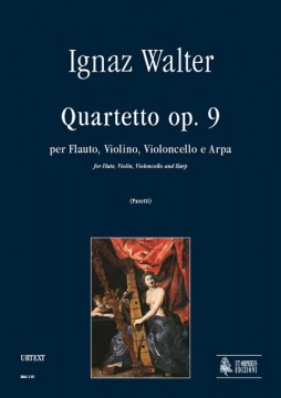 Walter, Ignaz : Quartet Op. 9 for Flute, Violin, Violoncello and Harp