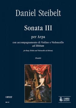 Steibelt, Daniel : Sonata III for Harp with Violin and Violoncello ad libitum