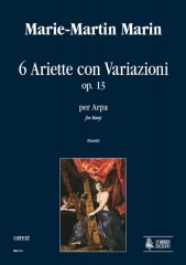 Marin, Marie-Martin : 6 Ariette con Variazioni Op. 13 for Harp