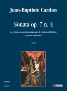 Cardon, Jean-Baptiste : Sonata Op. 7 No. 4 for Harp and Violin accompaniment ad libitum