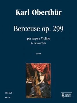 Oberthür, Karl : Berceuse Op. 299 for Harp and Violin