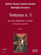 Bochsa, Robert Nicolas Charles - Kreutzer, Rodolphe : Nocturne No. 5 for Harp (Piano) and Violin