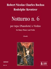 Bochsa, Robert Nicolas Charles - Kreutzer, Rodolphe : Nocturne No. 6 for Harp (Piano) and Violin