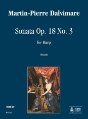 Dalvimare, Martin-Pierre : Sonata Op. 18 No. 3 for Harp