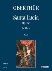 Oberthür, Karl : Santa Lucia Op. 167 for Harp