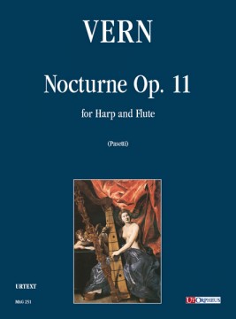 Vern, Auguste : Nocturne Op. 11 for Harp and Flute