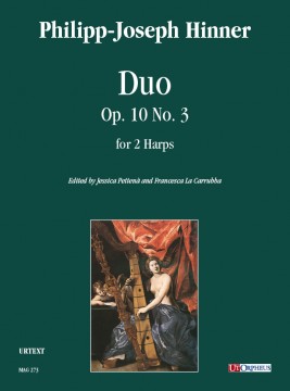 Hinner, Philipp-Joseph : Duo Op. 10 No. 3 for 2 Harps