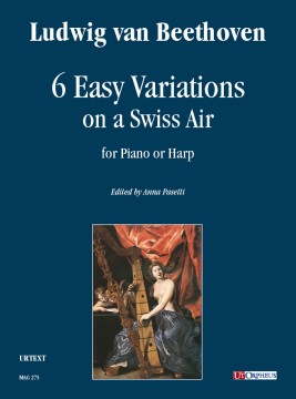 Beethoven, Ludwig van : 6 Easy Variations on a Swiss Air for Piano or Harp
