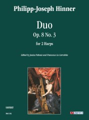 Hinner, Philipp-Joseph : Duo Op. 8 No. 3 for 2 Harps