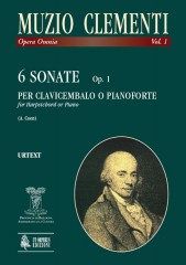 Clementi, Muzio : 6 Sonatas Op. 1 for Harpsichord or Piano