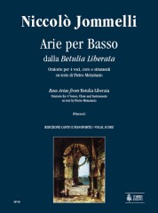 Jommelli, Niccolò : Betulia Liberata. Arias for Bass [Vocal Score]
