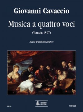 Cavaccio, Giovanni : Musica a quattro voci (Venezia 1597) [Partitura]