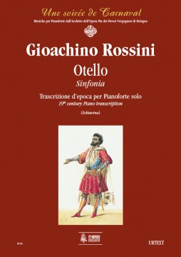 Rossini, Gioachino : Otello. Sinfonia. Early transcription for Piano