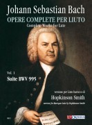 Bach, Johann Sebastian : Suite BWV 995 for Baroque Lute