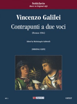 Galilei, Vincenzo : Contrapunti a due voci (Firenze 1584) [chiavi originali]