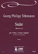 Telemann, Georg Philipp : Suite TWV 44: F 13 for 2 Oboes, 2 Horns and Bassoon