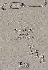 Manzino, Giuseppe : Sinfonia for Organ 4 Hands (1989)