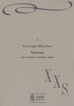 Manzino, Giuseppe : Sinfonia for Organ 4 Hands (1989)