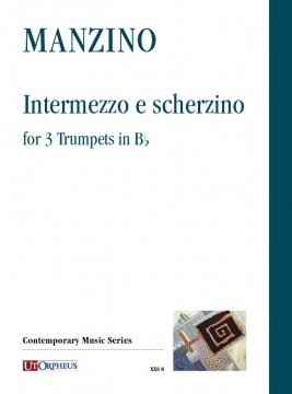 Manzino, Giuseppe : Intermezzo and Scherzino for 3 Trumpets