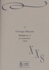 Manzino, Giuseppe : Sonata No. 1 for Piano (1956)