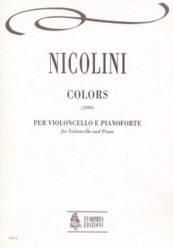 Nicolini, Corrado : Colors per Violoncello e Pianoforte (1999) Nicolini, Corrado : Colors per Violoncello e Pianoforte (1999)