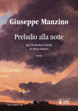 Manzino, Giuseppe : Preludio alla notte for String Orchestra (1979) [Score]