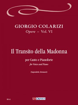 Colarizi, Giorgio : Il Transito della Madonna for Voice and Piano